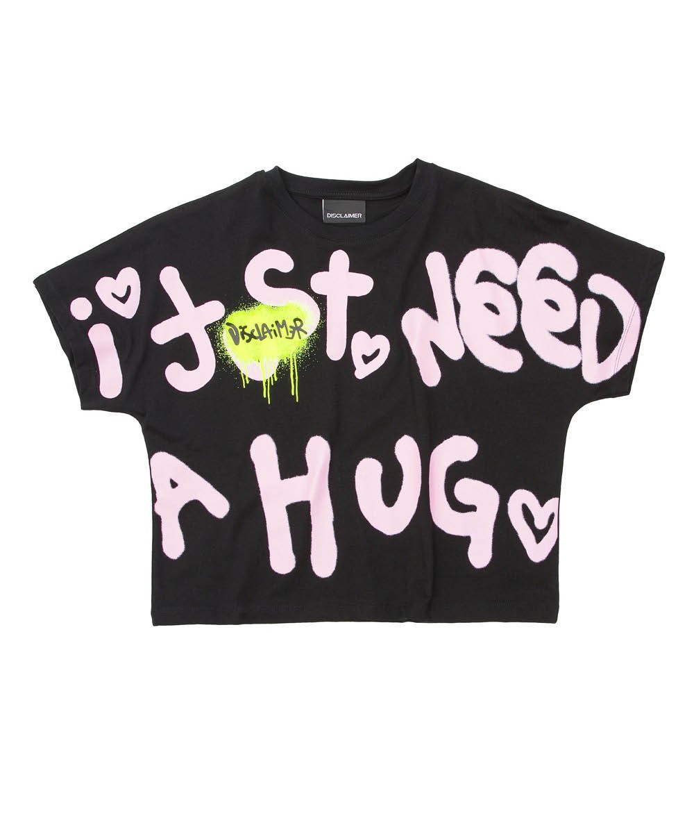 HAFTUNGSAUSSCHLUSS DAMEN-T-SHIRT MIT SCHWARZEM AUFDRUCK 51684