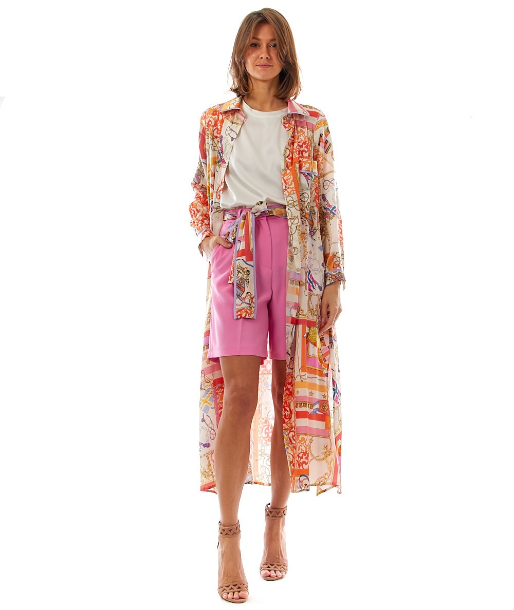 KAOS BERMUDA A VITA ALTA OP1CO012 ROSA