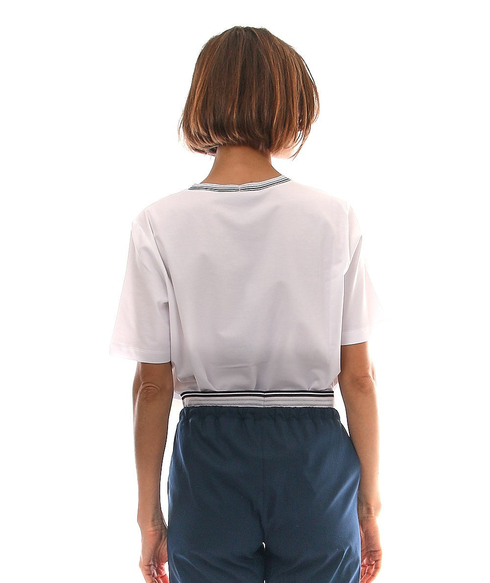 D.EXTERIOR SMILE/LOVE T-SHIRT 54727 WEISS