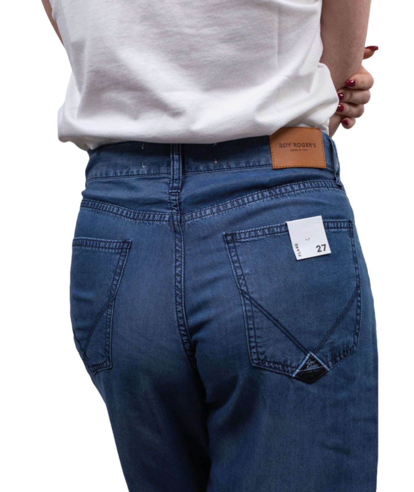 Roy Roger's Jeans Marta in Denim Lyocell RND091D6920111 Light Blue