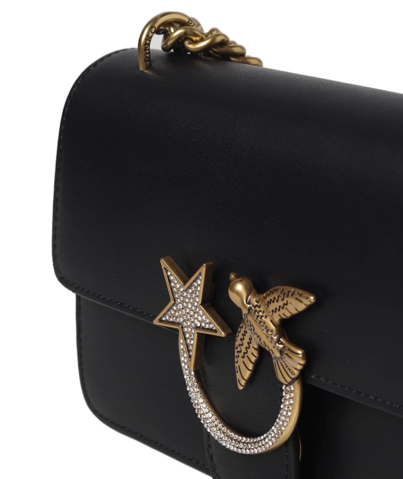 PINKO LOVE ONE MINI BAG DC 100074 BLACK