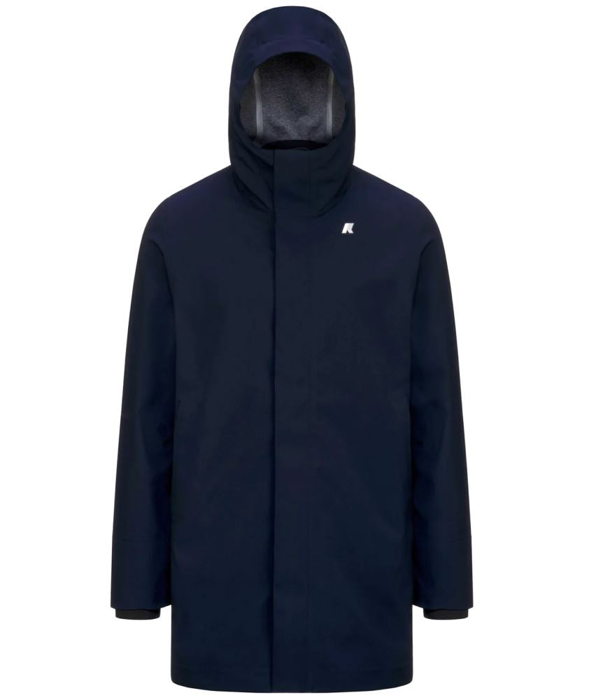 K-Way Cappotto Tommy Bonded Jersey K5126SW Blu navy