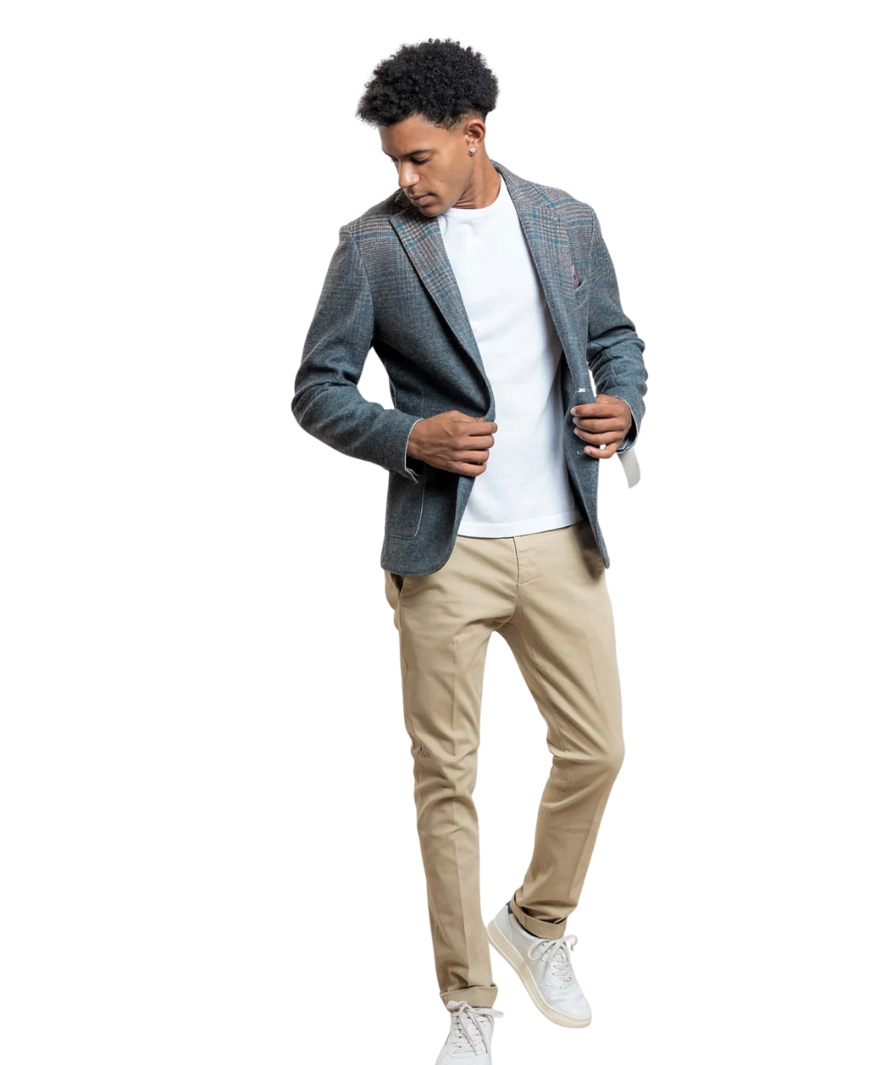 Bob Giacca Monopetto Degradè DYLAN104 Multicolore