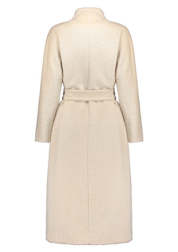 Cappotto di Max Mara in Baby Alpaca Ferino Color Albino