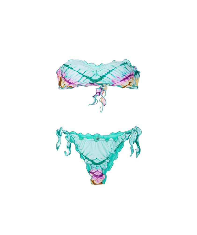 F**K Bikini Fascia e Slip FK25-2239X10 Multicolore