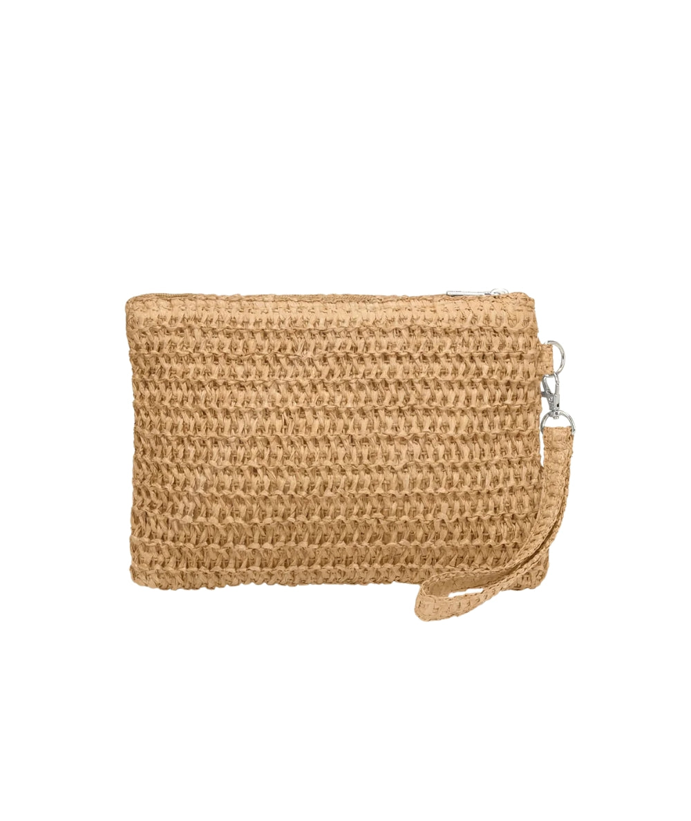 F**K Pochette in Rafia FA26-SW0007BG Beige
