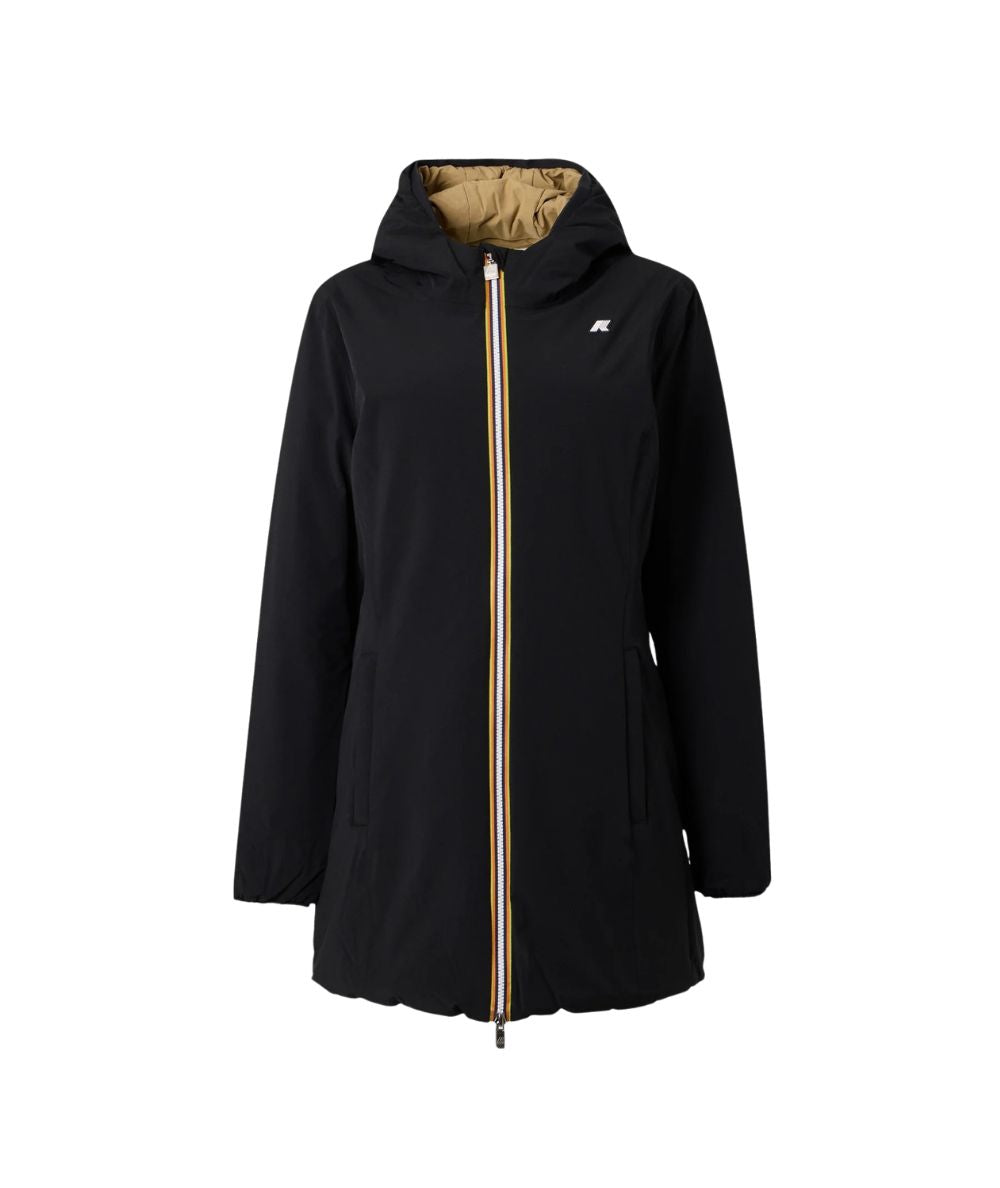 K-Way Piumino Mid Denise St Warm Double K6128UK Nero