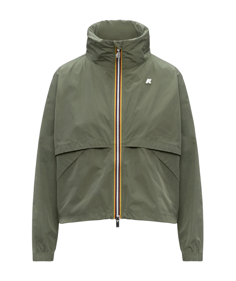 K-way Giacca Corta Aubette Memory Touch K8132PW Verde