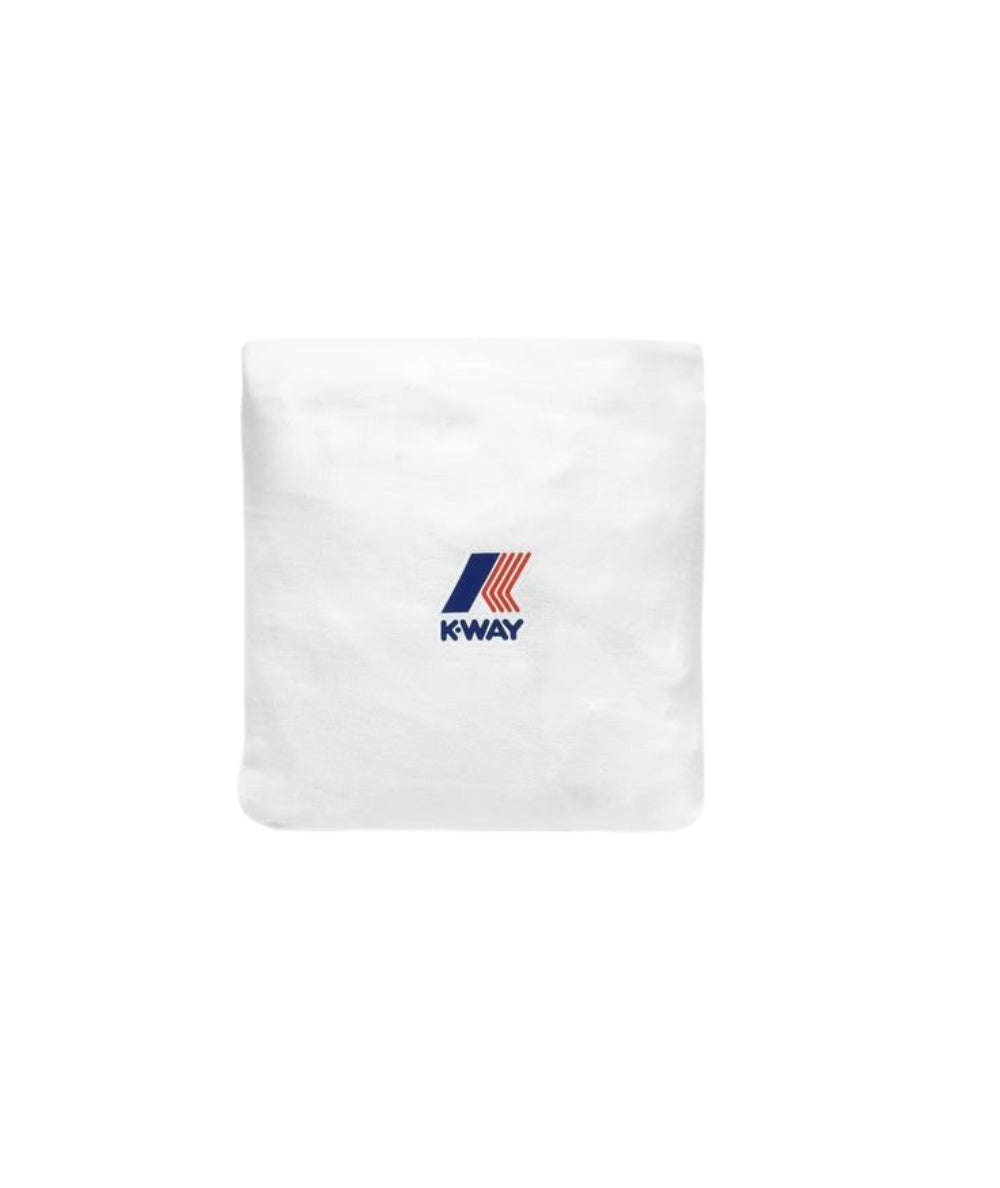 K-way T-shirt Unisex in Jersey con Logo K4114WW Bianco