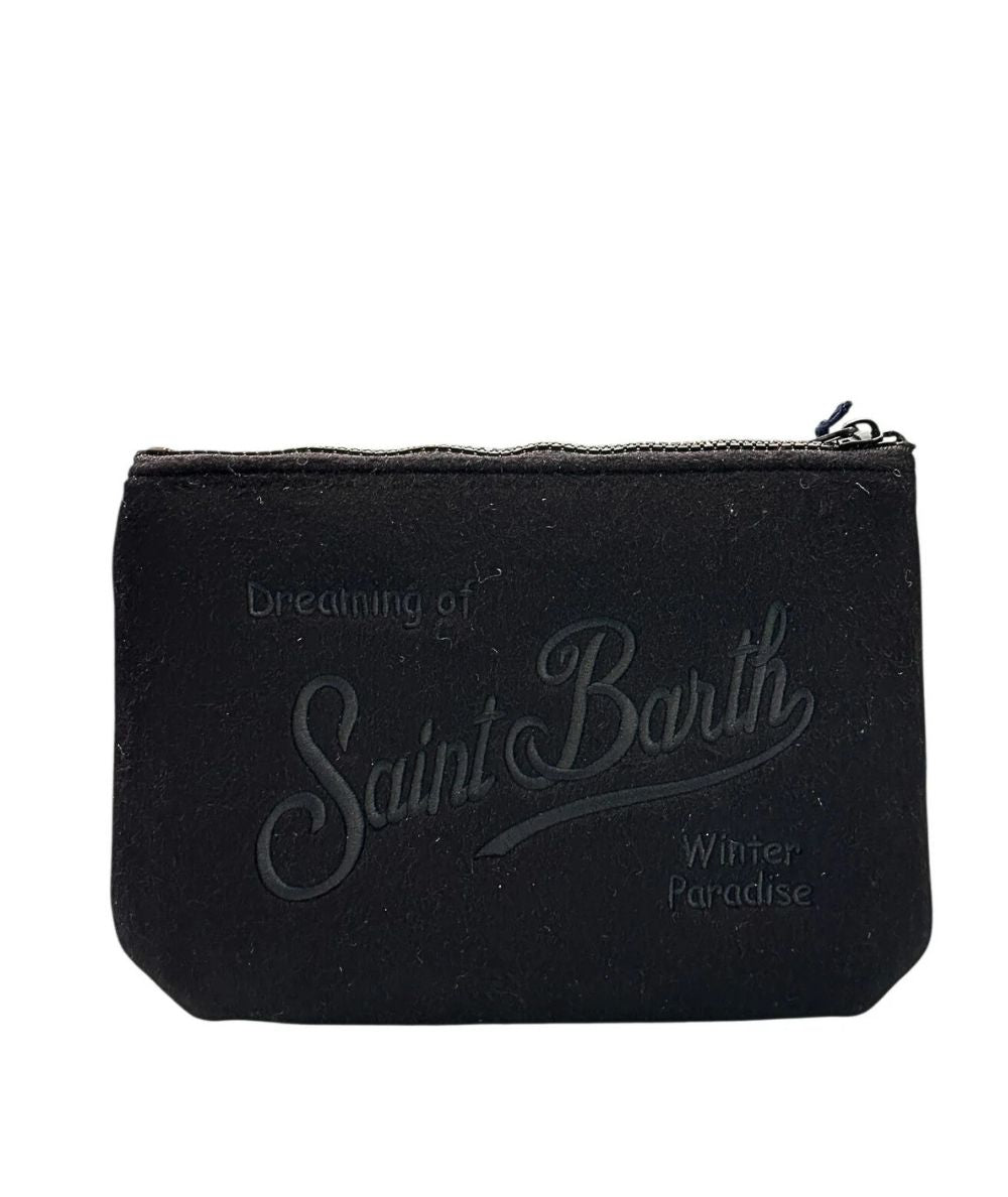 MC2 Saint Barth Pochette ALINE FELT ALI0028 Nero