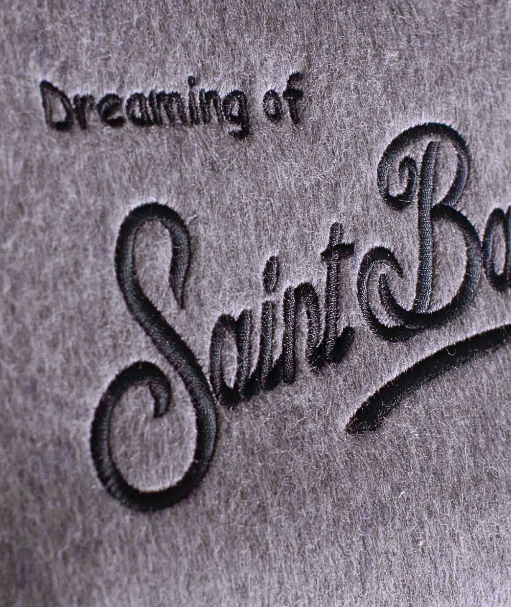 MC2 Saint Barth Pochette in Panno ALINE FELT ALI0028 Grigio