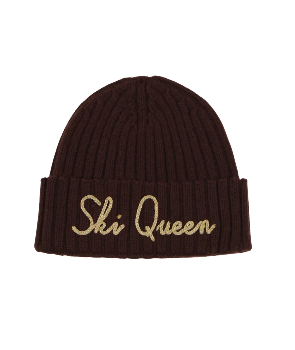 MC2 Saint Barth Berretto con Ricamo WENGEN W WENG005 Marrone