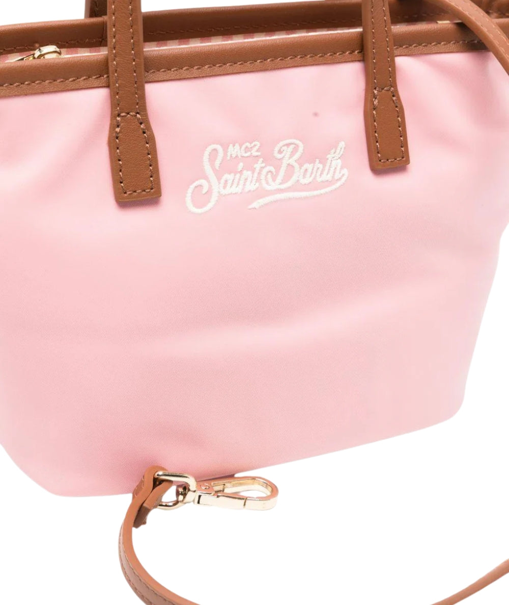 MC2 Saint Barth Borsa in Nylon Mini City CB0005 Rosa