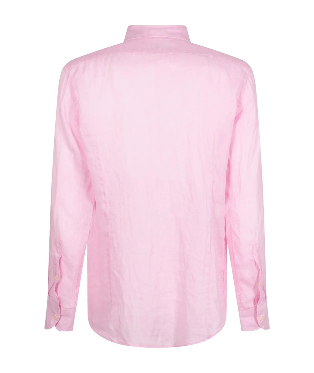 MC2 Saint Barth Camicia in Lino Pamplona PAMP001 Rosa