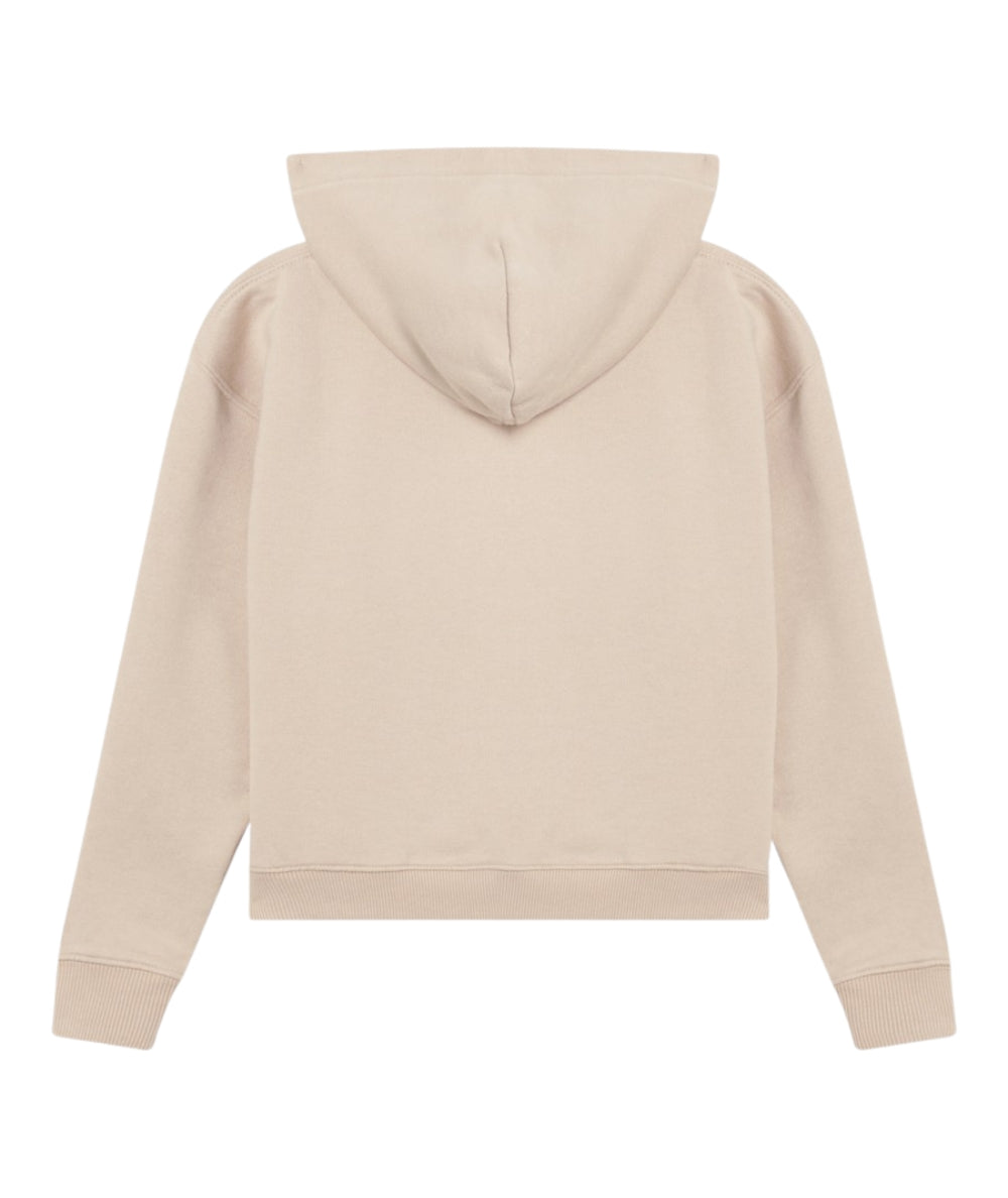 MC2 Saint Barth Felpa con Cappuccio e Logo Leopardato MINDY W JR Beige