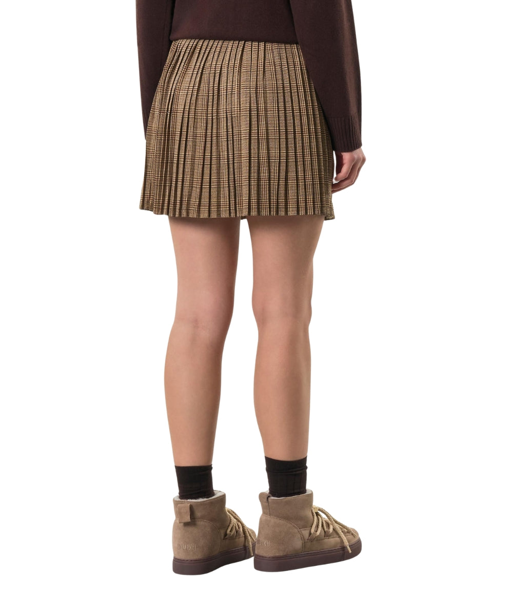 MC2 Saint Barth Mini Gonna in Fantasia TABATHA ENGLISH Beige