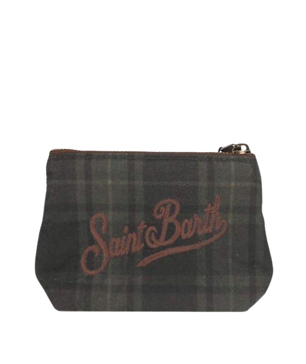 MC2 Saint Barth Pochette Aline Mini Wax Scott Tartan ALMI001 Multicolore