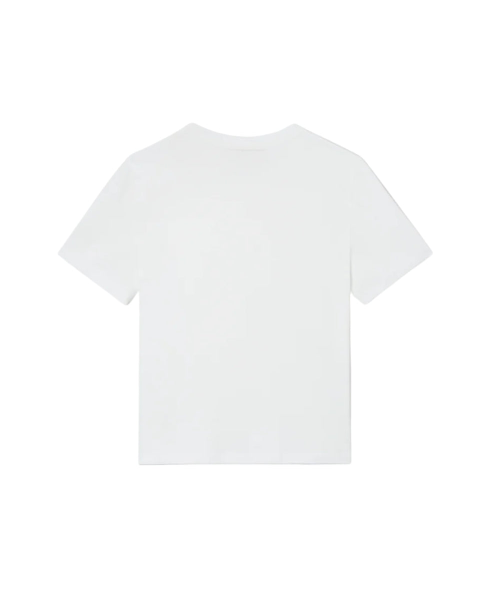 MC2 Saint Barth T-shirt con Stampa e Scritta Elly ELLY001 Bianco
