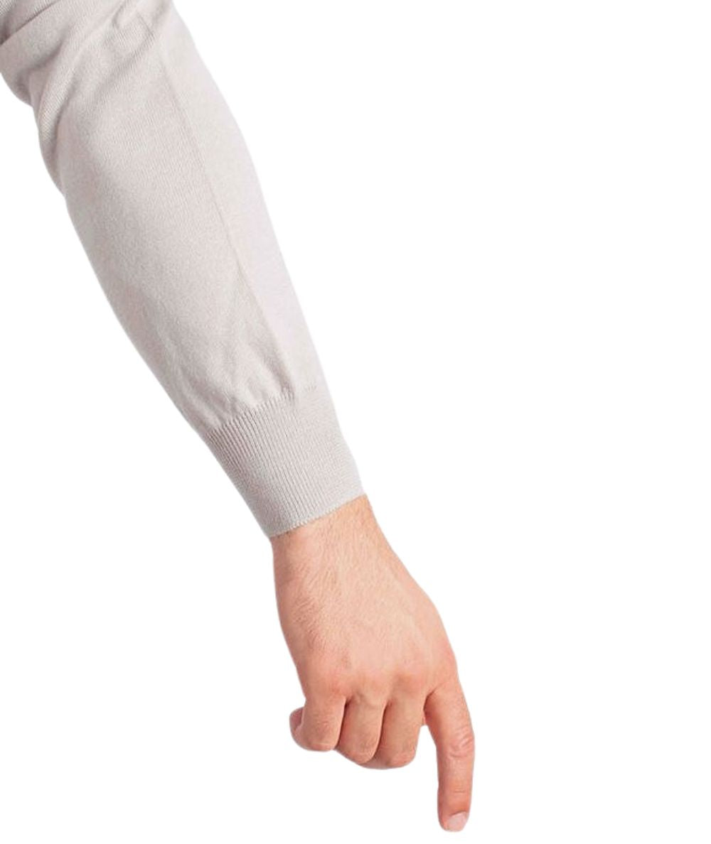 MONDRIAN MV by Gran Sasso Rollkragenpullover aus Merinowolle 55108/14290 Perlgrau