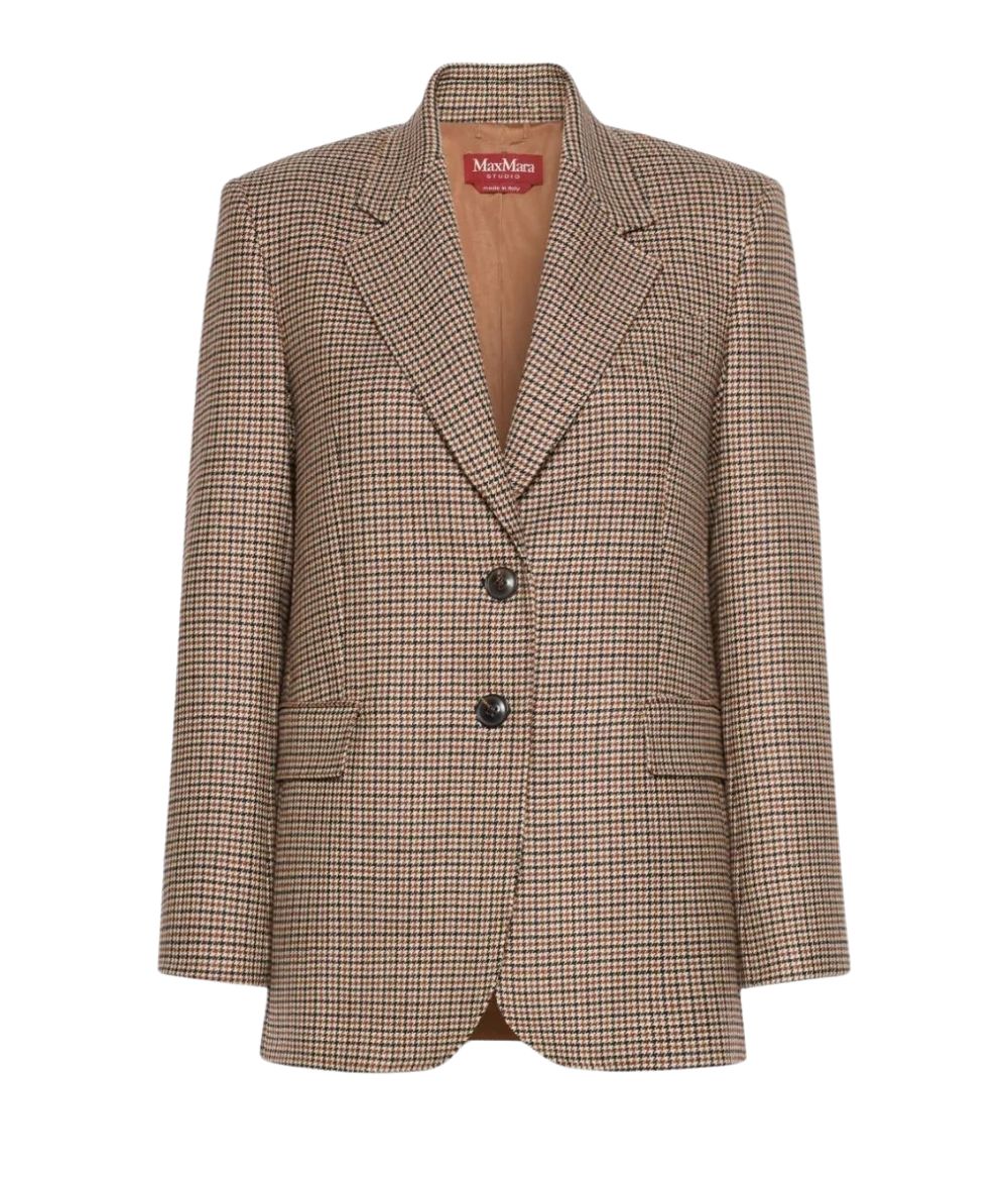 Max Mara Studio Blazer Oversize Pied de Poule SALICE