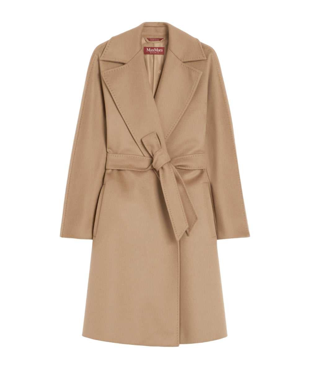 Max Mara Cappotto a Vestaglia DRAVENNA Cammello