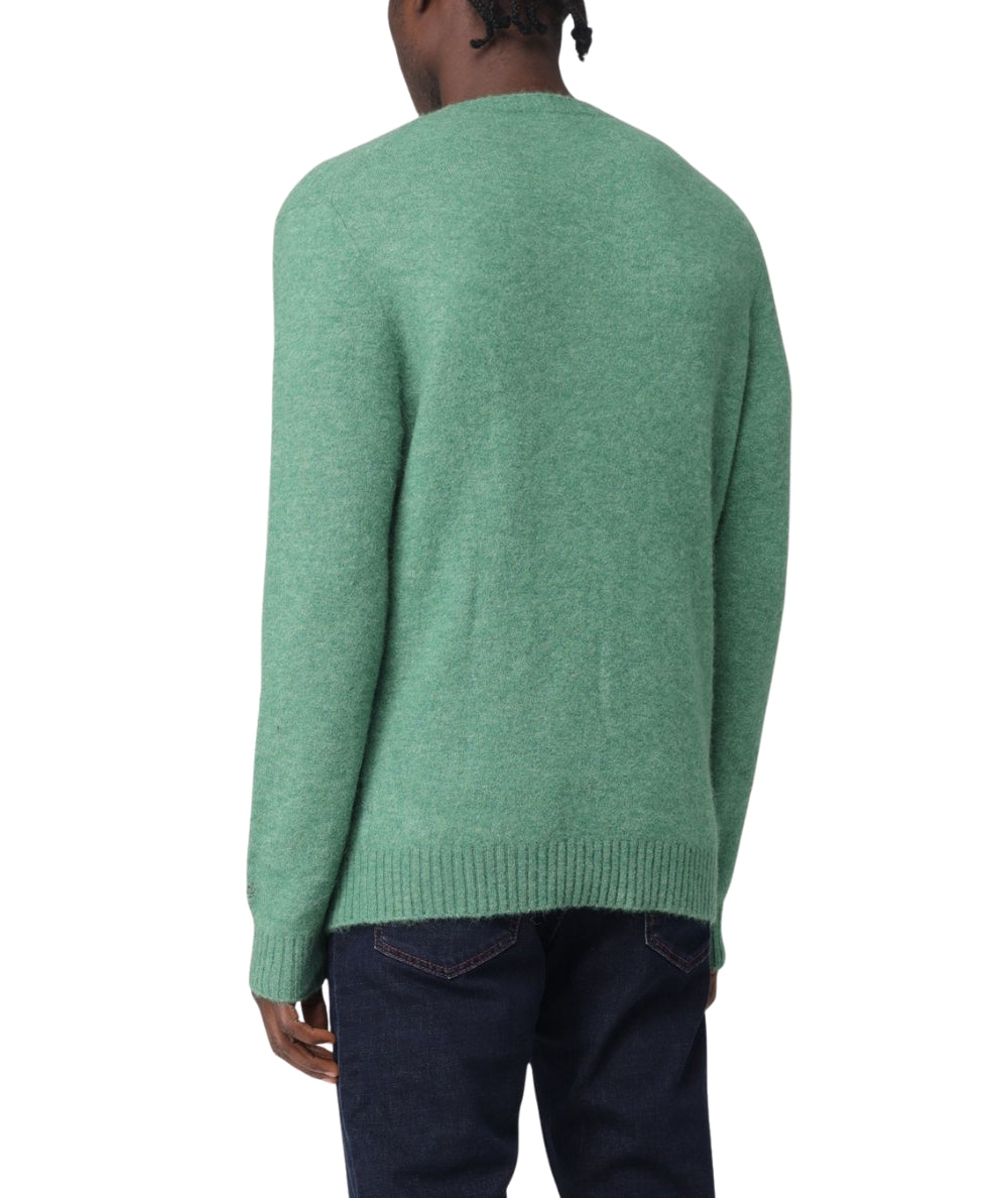 Mc2 Saint Barth Maglione Girocollo REGENT ALPACA Verde Salvia