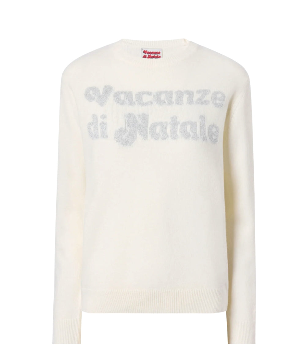 Mc2 Saint Barth Maglione Vacanze di Natale NEW QUEEN Bianco