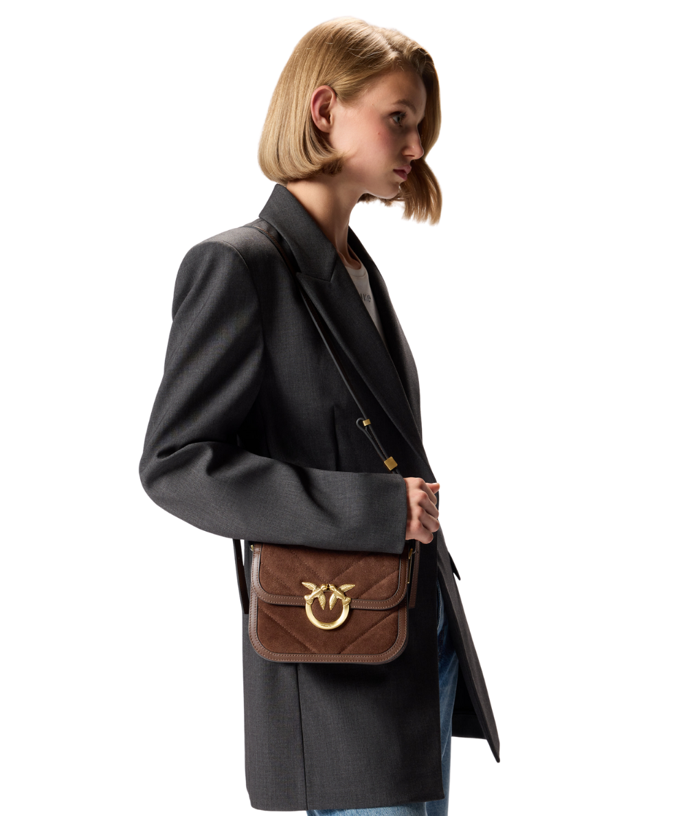 Pinko Borsa Love Box FL Mini 104297-A2JH Marrone