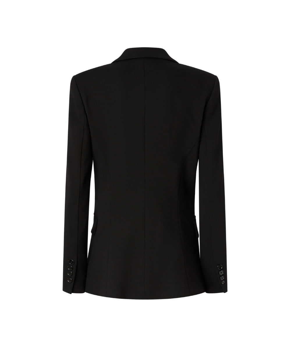 Pinko Giacca in Punto Stoffa SIGNUM Nero