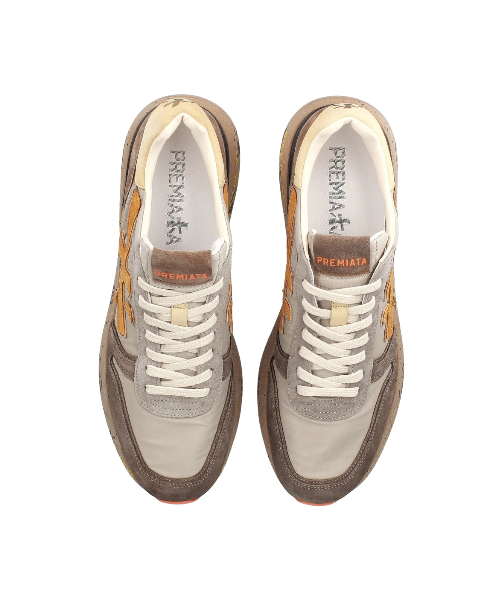Premiata Sneakers MICK Grigio Taupe Marrone