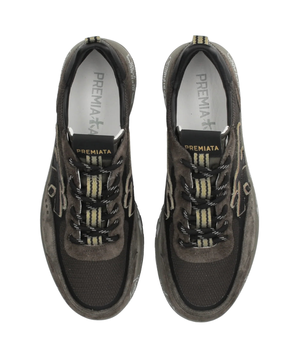 Premiata Sneakers in Pelle NOUS Marrone