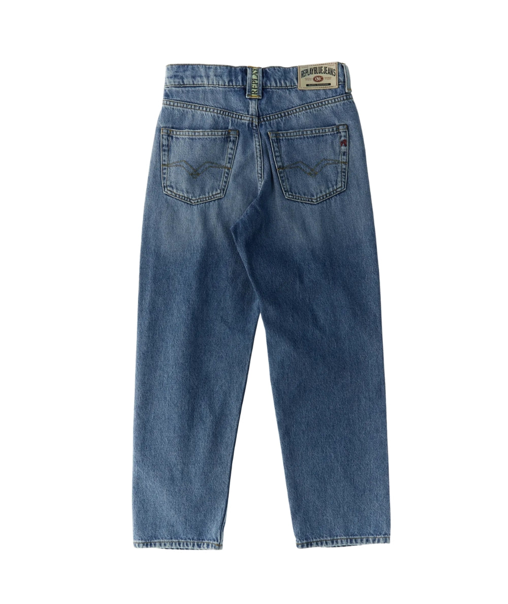 Replay & Sons Jeans Fünf-Taschen-Stil aus Baumwolle SB9Z1.057.830403 Hellblau Denim