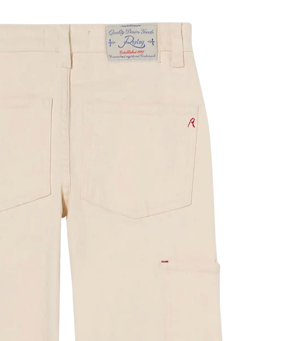 REPLAY & SONS Jeans con Tasconi SG9433.050.85468 Avorio