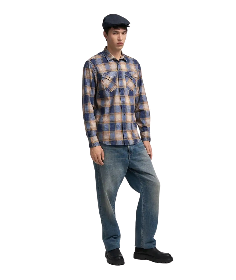 Replay Camicia M4860T.000.52848 Blu