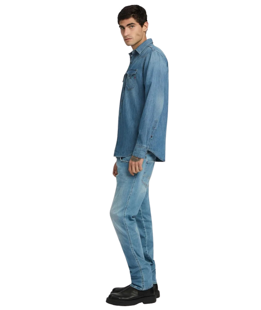 Replay Camicia in Denim M4023T.000.26C94A Denim