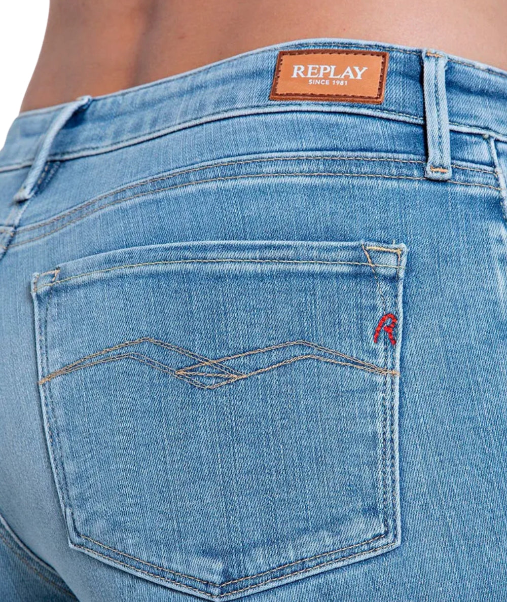 Replay Jeans Flare Fit WB516.000.69D147 Denim Chiaro