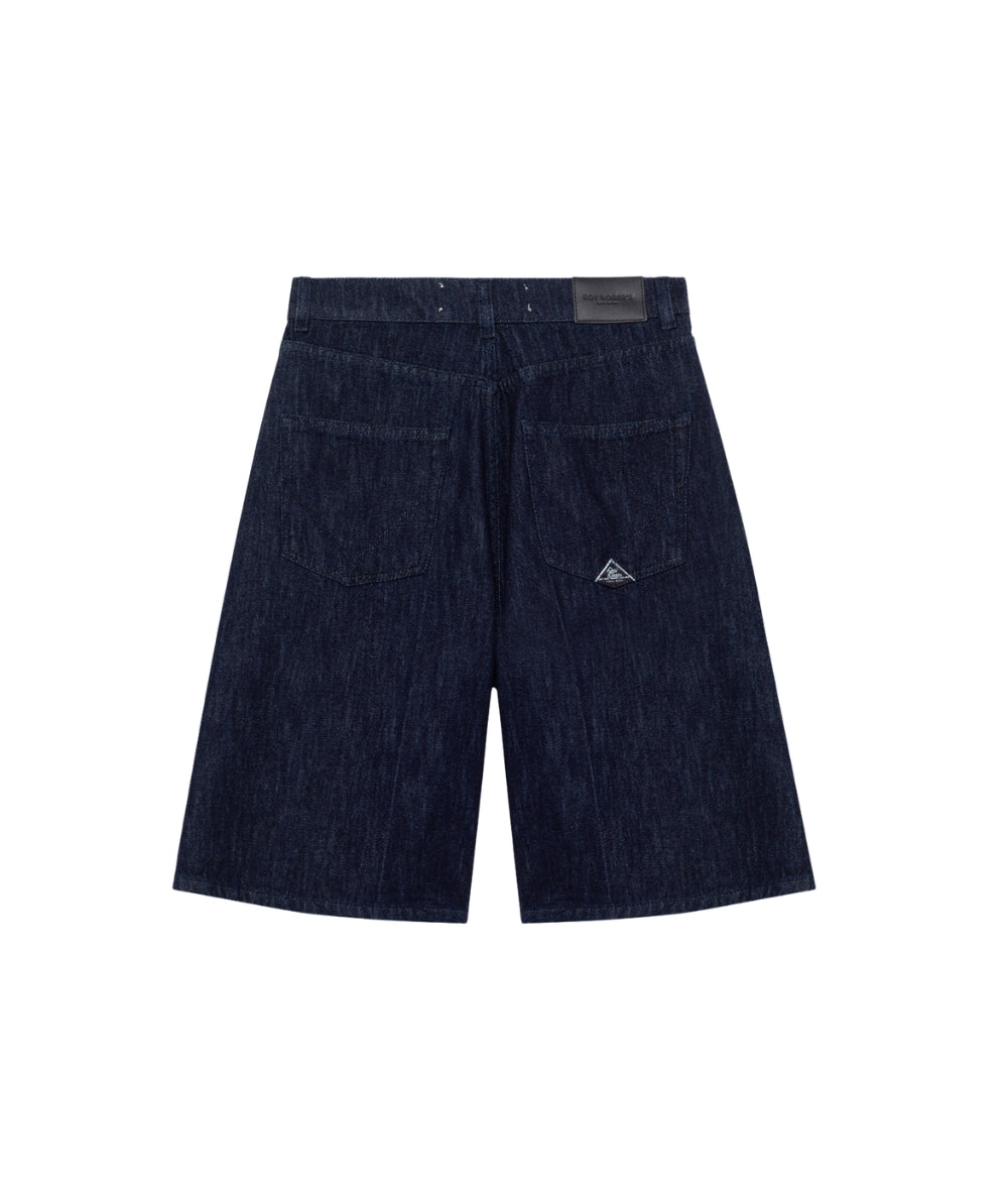 Roy Roger's Bermuda a Vita Alta Billy in Denim RND90282D6850021 Denim