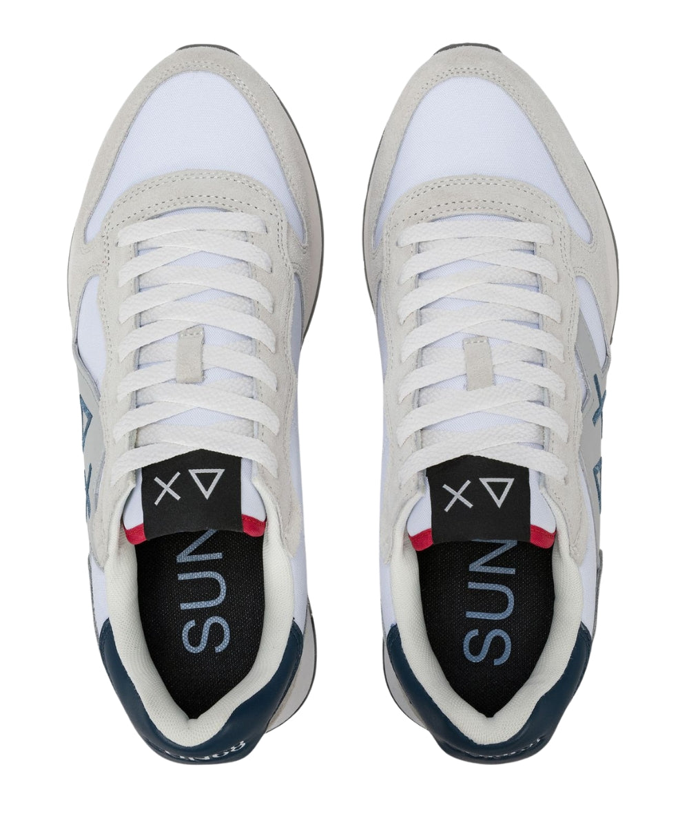 Sun68 Sneakers Jaki 2.0 Solid Modello Running Z36115 Bianco