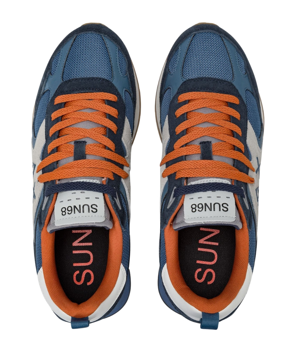 Sun68 Sneakers Jaki Outdoor Z45116 Blu Avio