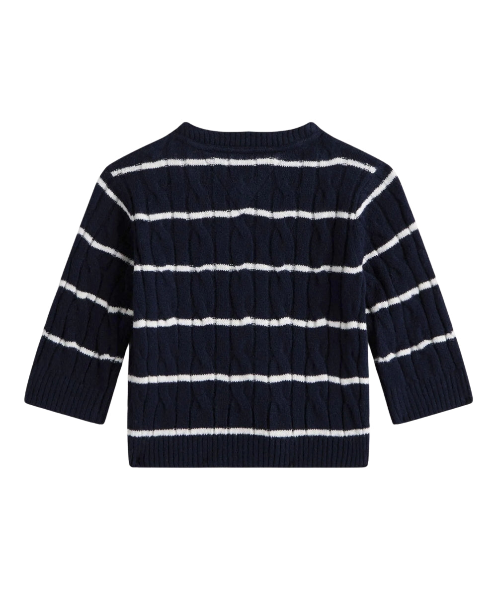 Tommy Hilfiger Maglione a Trecce KN0KN02089 Blu Navy