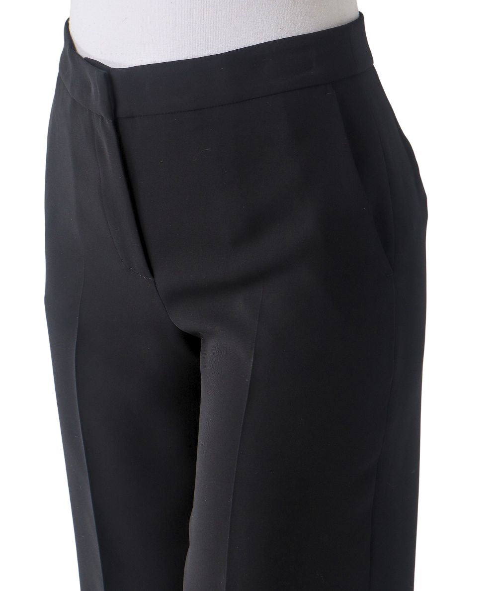 Twinset Pantaloni a Palazzo in Crepe 262TP2043 Nero
