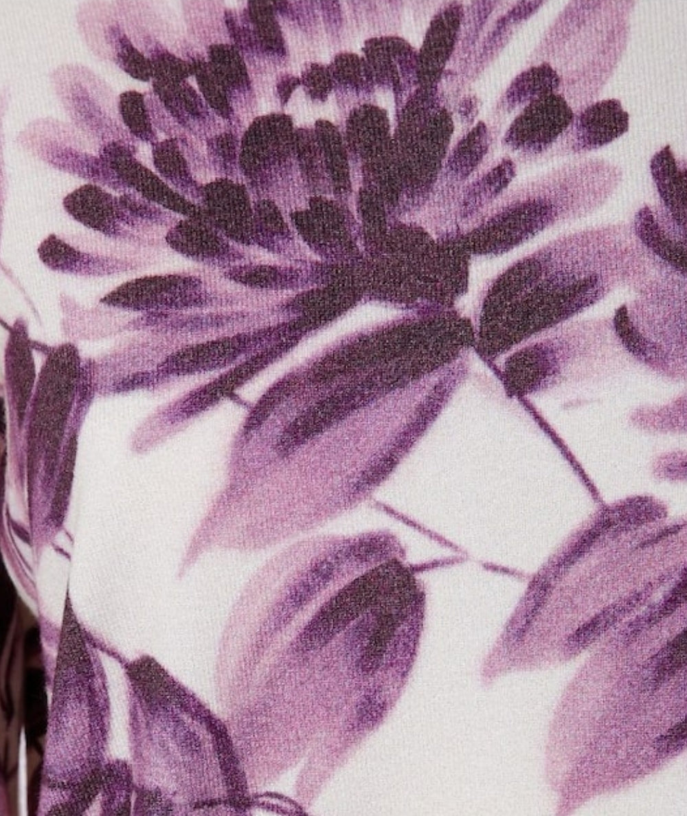 Twinset Maglia Girocollo in Viscosa 252TP3632 Bianco