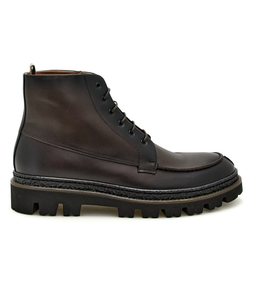 ROSSI LACE-UP BOOT BOSTON 168PG DARK BROWN
