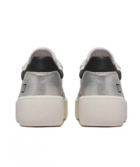 DATE Sneakers Donna Bianco/Argento