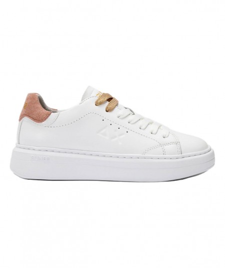 SUN68 TRAINERS GRACE Z43225 WHITE PINK