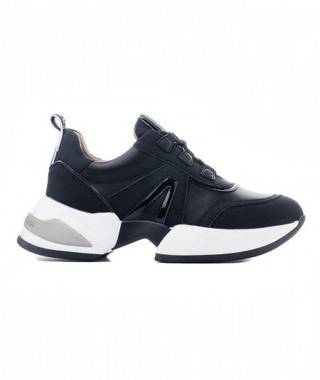 ALEXANDER SMITH TRAINERS MARBLE M1D BLACK