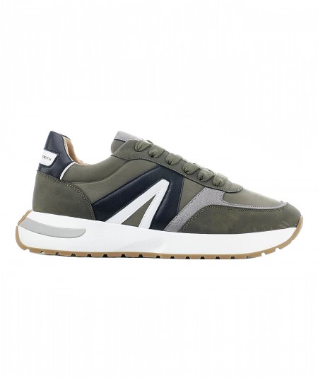 ALEXANDER SMITH TRAINERS HYDE S1U MILITARY GREEN