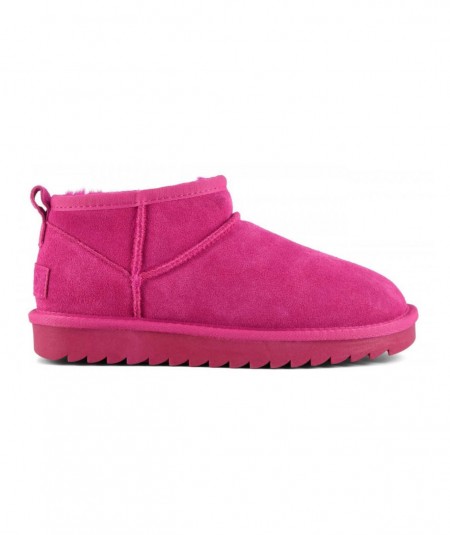 COLORS OF CALIFORNIA SUEDE LOW BOOT HC.YW078 FUXIA