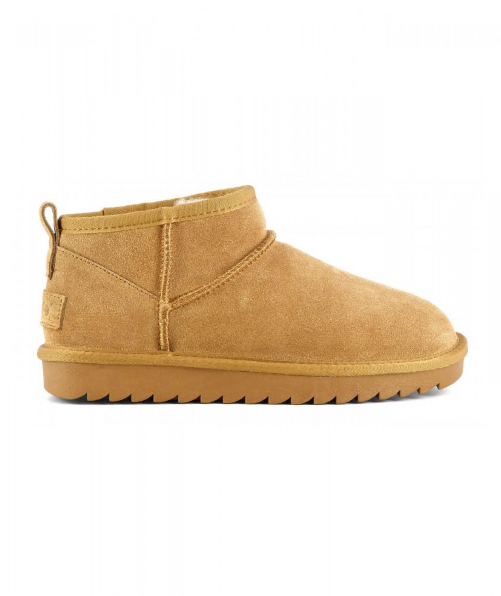 COLORS OF CALIFORNIA SUEDE LOW BOOT HC.YW078 TOBACCO