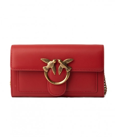 PINKO LOVE ONE WALLET BAG C 100062 RED